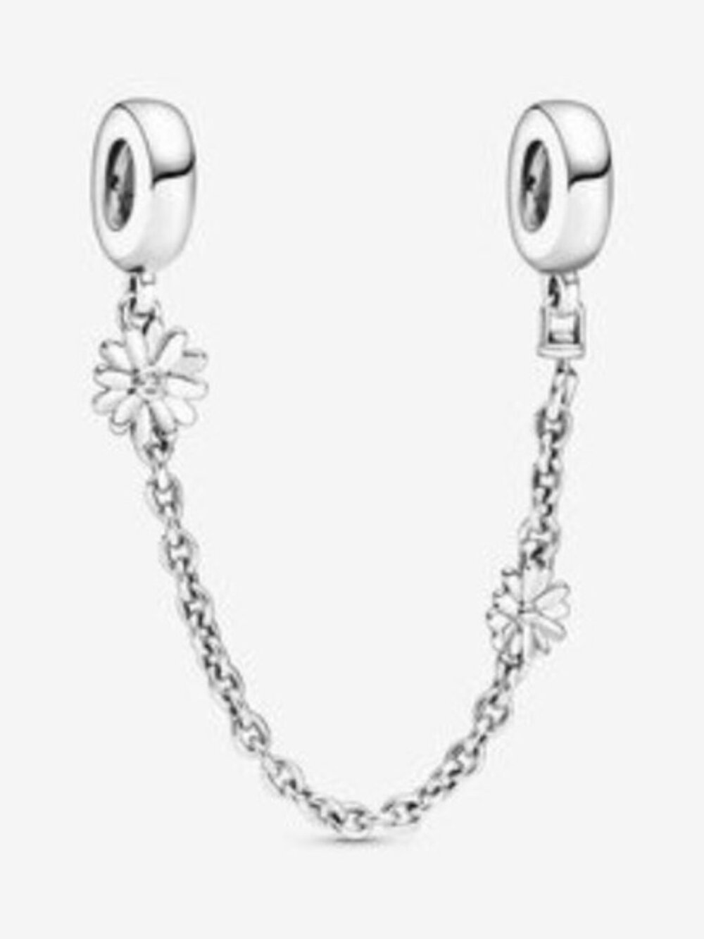Pandora Daisy Flower Safety Chain Charm